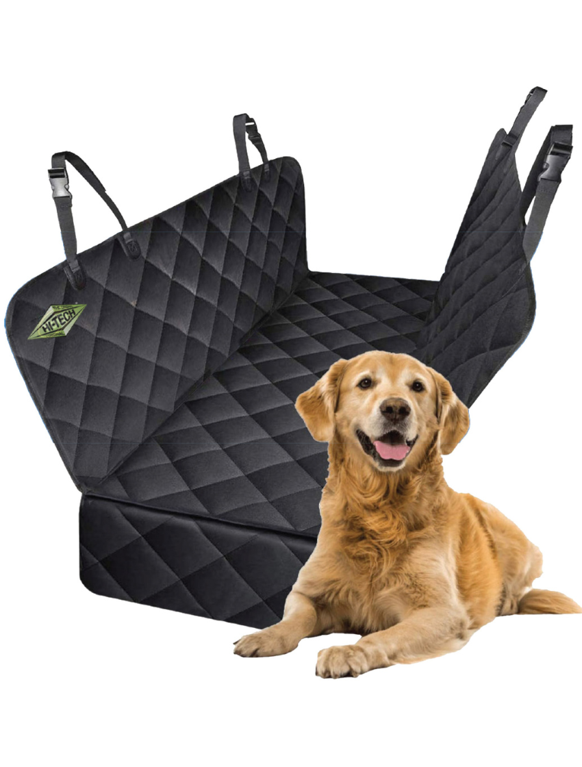 MEIION Housse Siège Arrière Voiture Pour Chien – Tapis Protection Imperméable, XL Confort, Anti-Glisse & Facile à Nettoyer